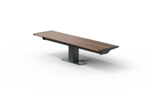 Banquette monopied organic