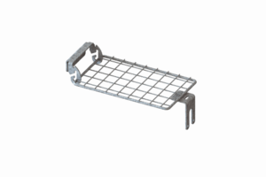 Grille antichute en acier galvanisé pour chambre télécom, offrant une protection sécurisée contre les chutes accidentelles.