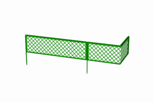 Lisses basses laser en acier découpé avec précision, alliant sécurité et design moderne pour les espaces publics.